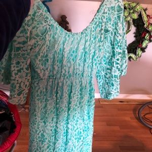 Off the shoulder Judith March dress